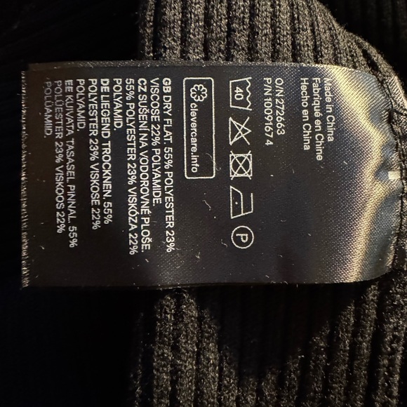 H&M black Dress - Picture 8 of 9